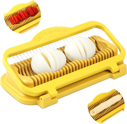 🥚 Extra Large Egg Slicer | Slice Eggs, Bananas & Fruits Faster & Easier