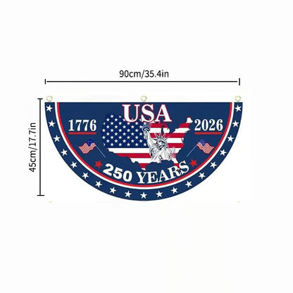 🦅🎆 Patriotic Best Seller  USA 250th Anniversary Flag Banner – Honor the American Spirit