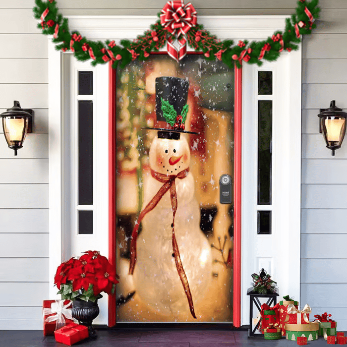 🌟🌟2025 Christmas and Halloween front door decoration
