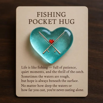 🔥LAST DAY 50% OFF - 🎣💖Fishing Pocket Hug✨Shaped by Nature & Crafted by Hand