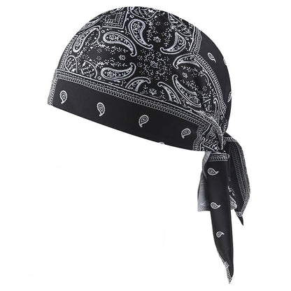 🚵‍♀️ Elastic Sports Cycling Cap – Sweatproof UV Protection Outdoor Hat