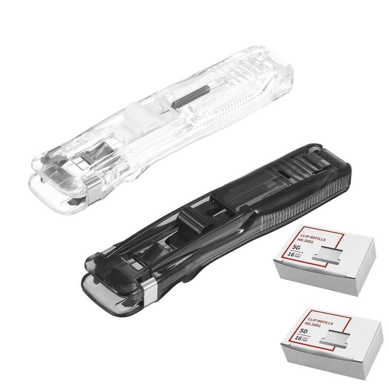Portable Binder Clip Stapler