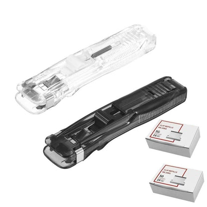Portable Binder Clip Stapler