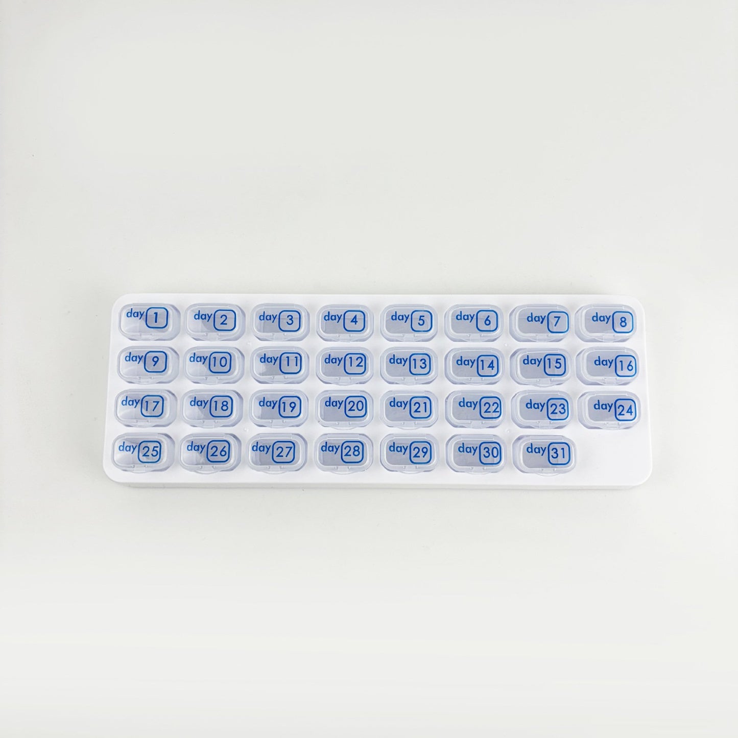 💊 31-Day Monthly Pill Organizer with Easy-Open Lids & Removable Daily Pods🔥