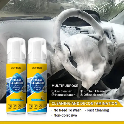 Foam No-Rinse Cleaner🧼 Multi-Surface & Truly No-Rinse Convenience
