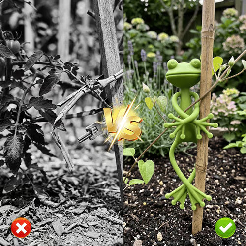 🐸🌿Multifunctional Bendable Frog Plant Clips