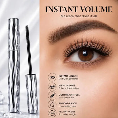 👁️✨Volumizing Lengthening Smudge-Proof Mascara with Nourishing Formula