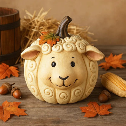 🔥Last Day 49% OFF - 🎃🍂Farm Animal Pumpkin Figurines