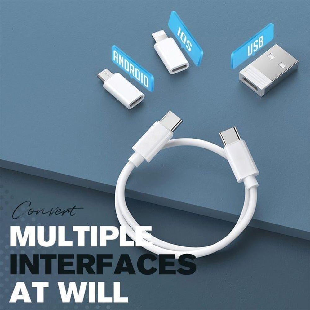 🔥9 in 1 Charging Cable Kit with Adapters & SIM Tool