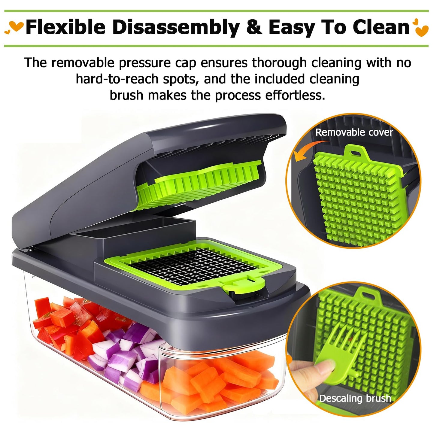15-in-1 Multifunctional Vegetable Chopper