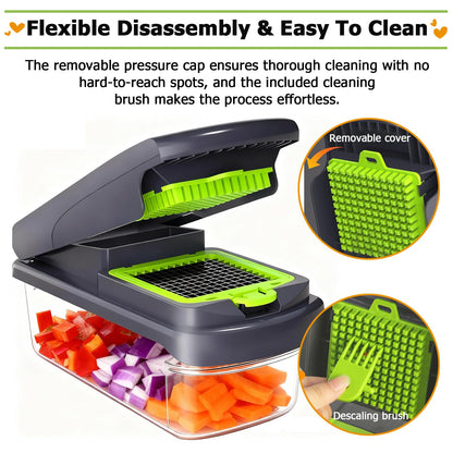 15-in-1 Multifunctional Vegetable Chopper