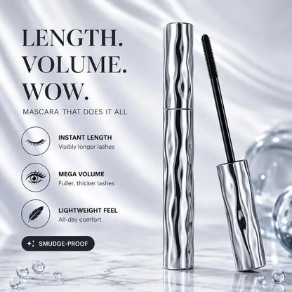 👁️✨Volumizing Lengthening Smudge-Proof Mascara with Nourishing Formula