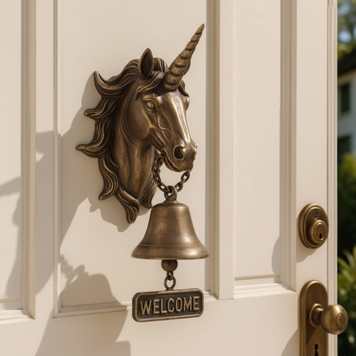 Animal welcome doorbell