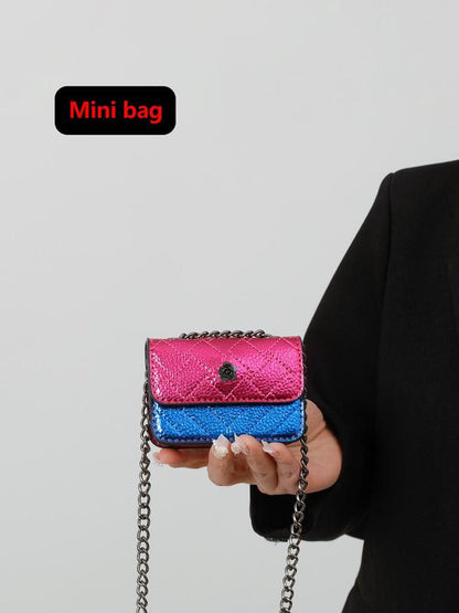 Fashionable mini chain shoulder strap chic crossbody bag