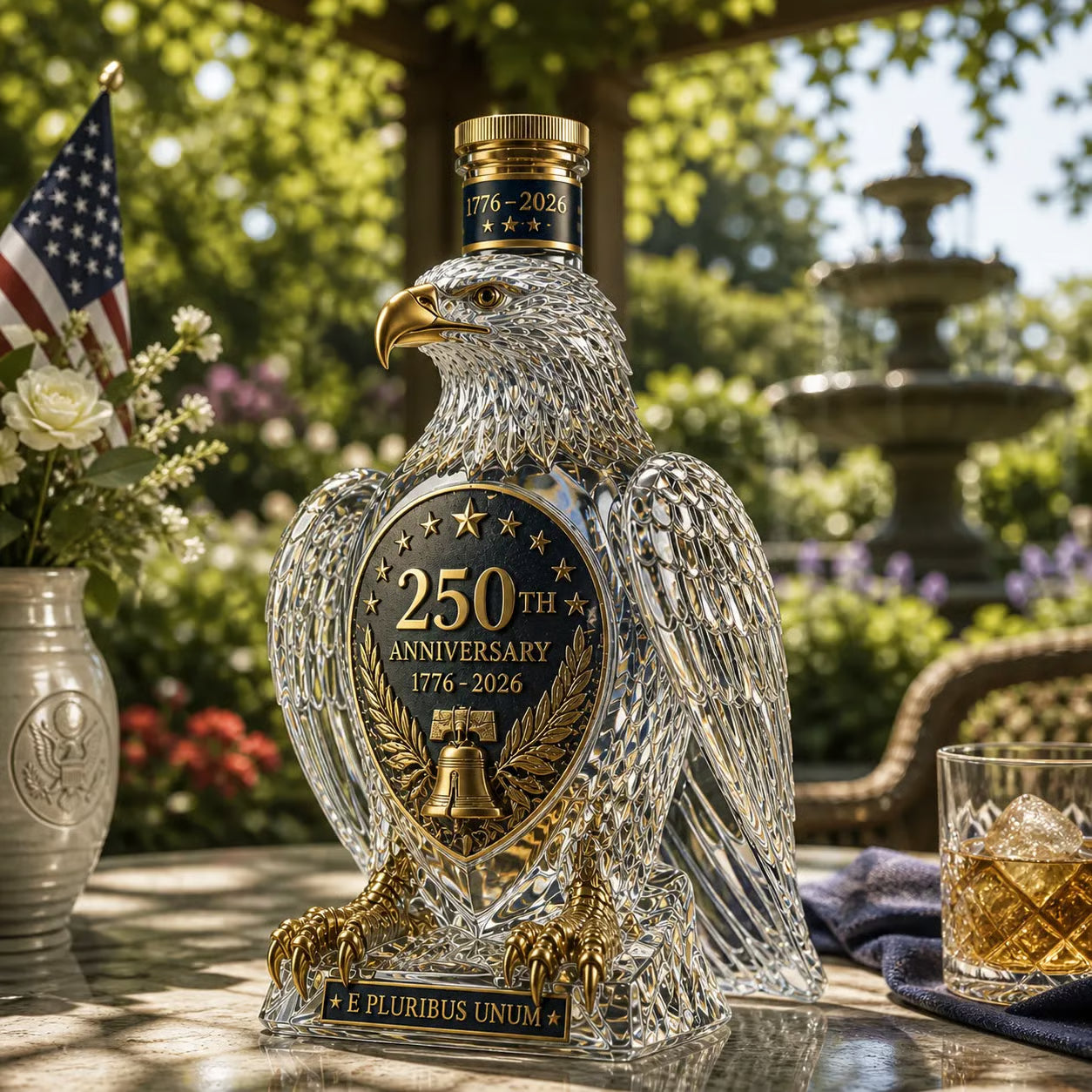 🦅Limited-Time 49% OFF & Free Shipping🔥🦅Hawk Whiskey Bottle&Cup -250th Anniversary Commemorative Bottle&Cup
