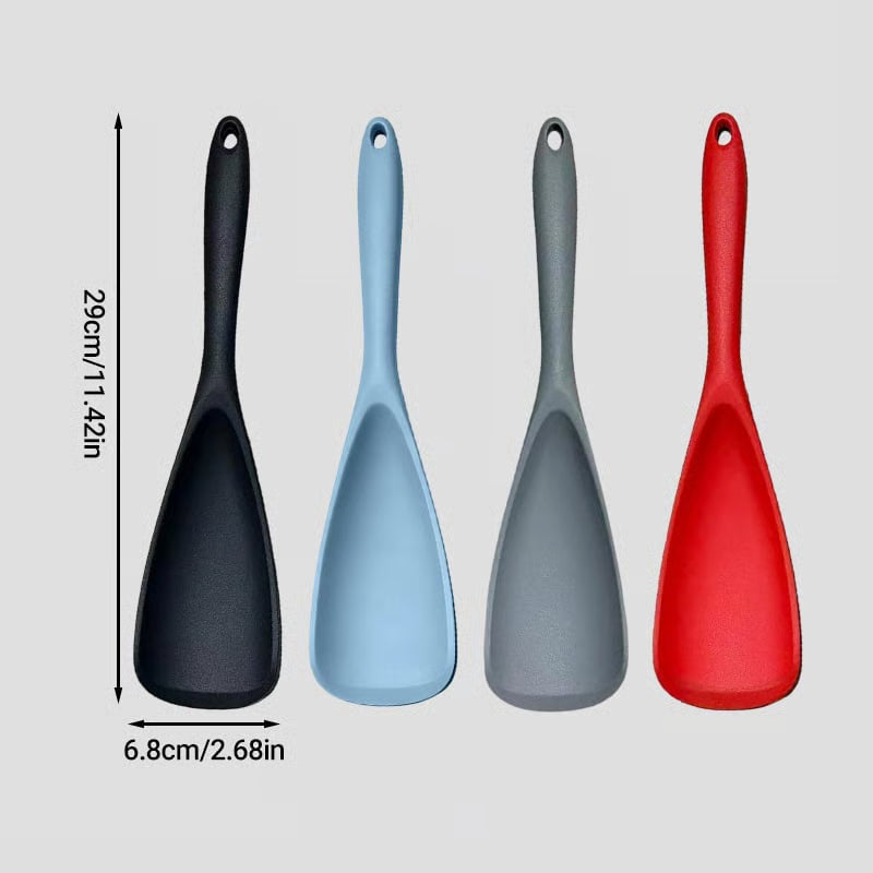 🥄 Premium Silicone Cooking Spoons for Non stick Cookware🍳
