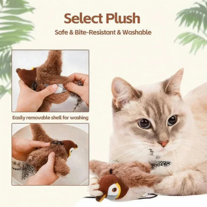 SmartBird 🐦⚡ | The Self-Play Cat Toy That Never Gets Bored!