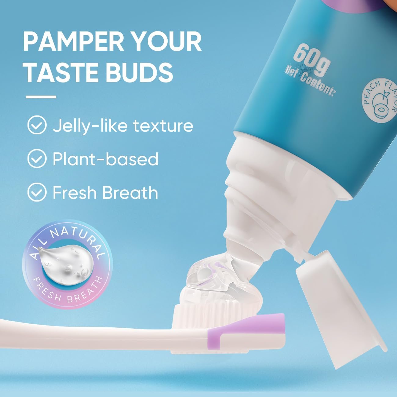 💥BodyAccel Tongue Cleaning Gel Band Brush👄