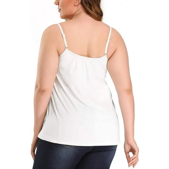 🏆Loose-fitting Tank Top With Built-in Bra