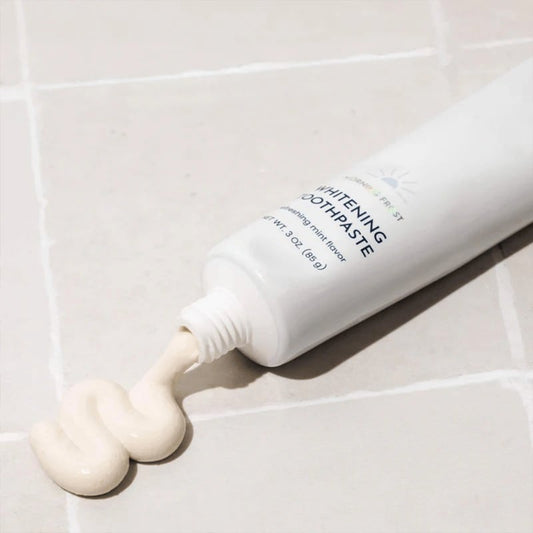 🦷  Fluoride-Free Hydroxyapatite Teeth Whitening Toothpaste with Coconut Oil & Xylitol ❄️
