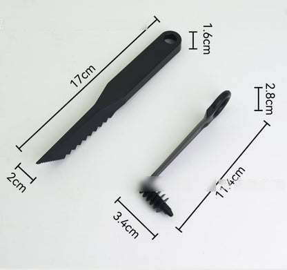 🔥🔪Kitchen Spiral and V-Shaped Tools
