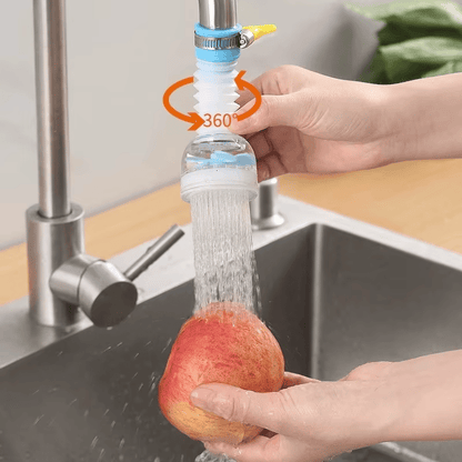 💧Retractable Anti-Splash Faucet – Water Quality Filter