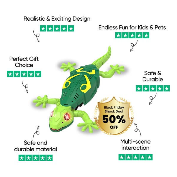 Orvani Wall Climbing Gecko