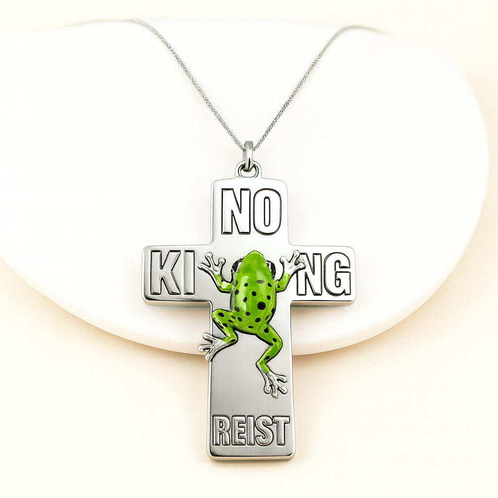 🌲Christmas Gift—Portland Frog Decorative Necklace