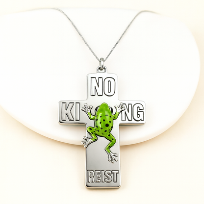 🌲Christmas Gift—Portland Frog Decorative Necklace