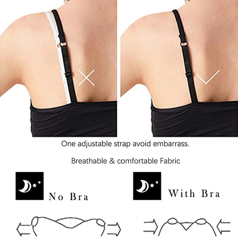 🏆Loose-fitting Tank Top With Built-in Bra