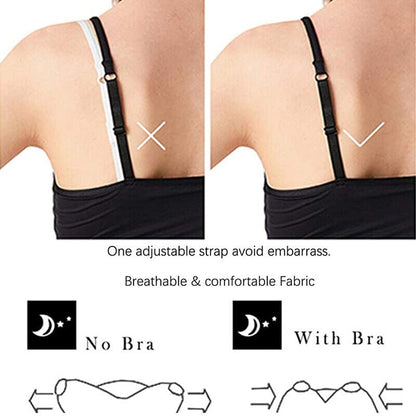 🏆Loose-fitting Tank Top With Built-in Bra