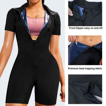 🔥Burn Calories Fast🔥Women's Full Body Shapewear Sauna Suits