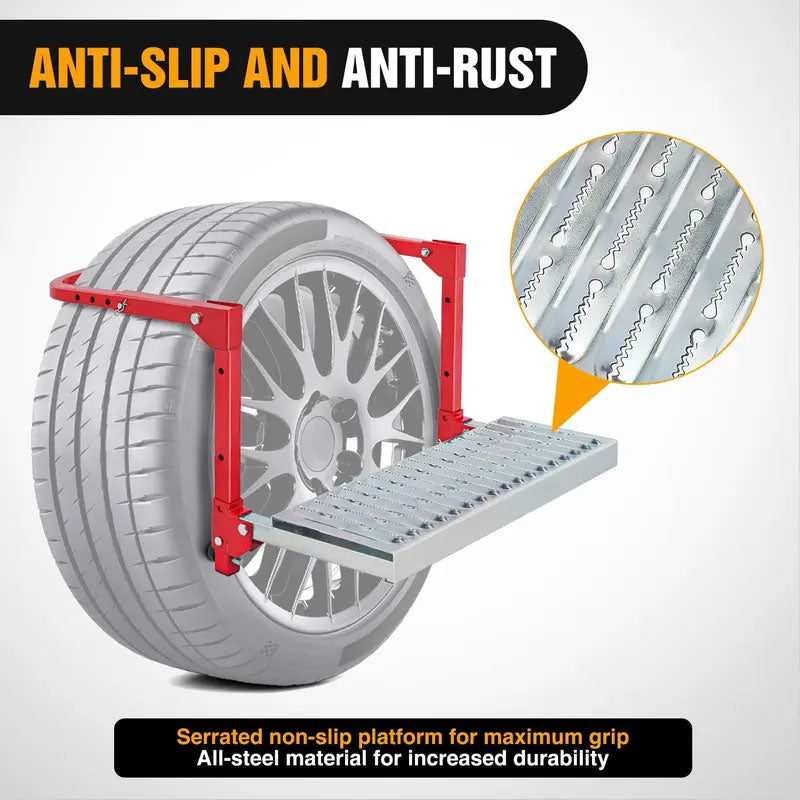 Eettsy® Heavy Duty Folding Tire Step