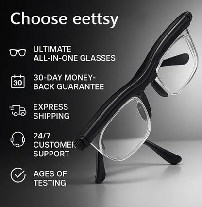 New upgrade 2.0 Adjustable Focus Glasses