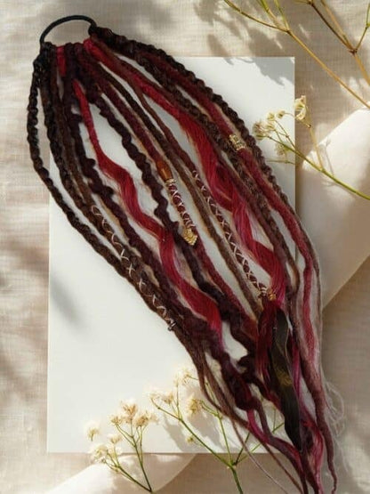 🔥Hot Sale 49% OFF👩🏼‍🦱Elastic Dread Ponytail Salty Soul