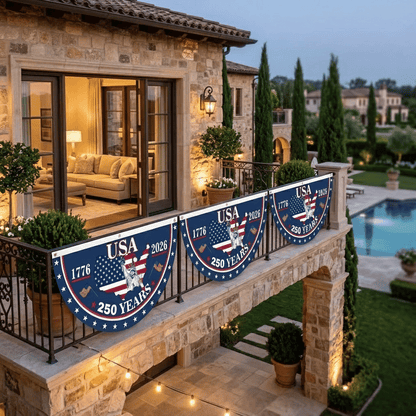 🗽🇺🇸 250th Anniversary USA Fan Flag – Limited Release