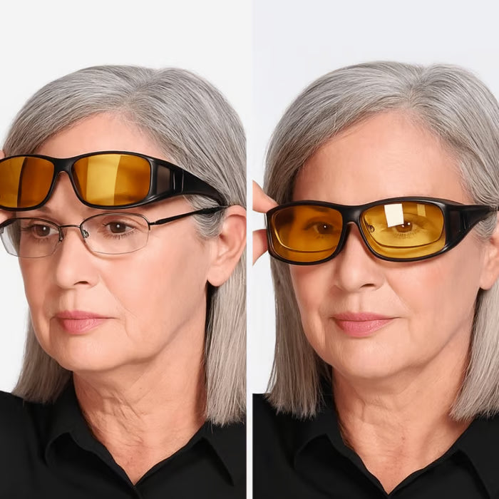 🔥✨ Night Vision Driving Glasses, Anti-glare Polarized