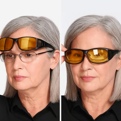 🔥✨ Night Vision Driving Glasses, Anti-glare Polarized