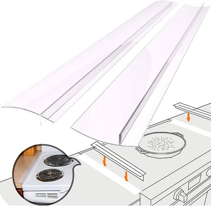 🔥50K+ SOLD! 2-Pack Silicone Stove Gap Covers — Stop Kitchen Messes Instantly