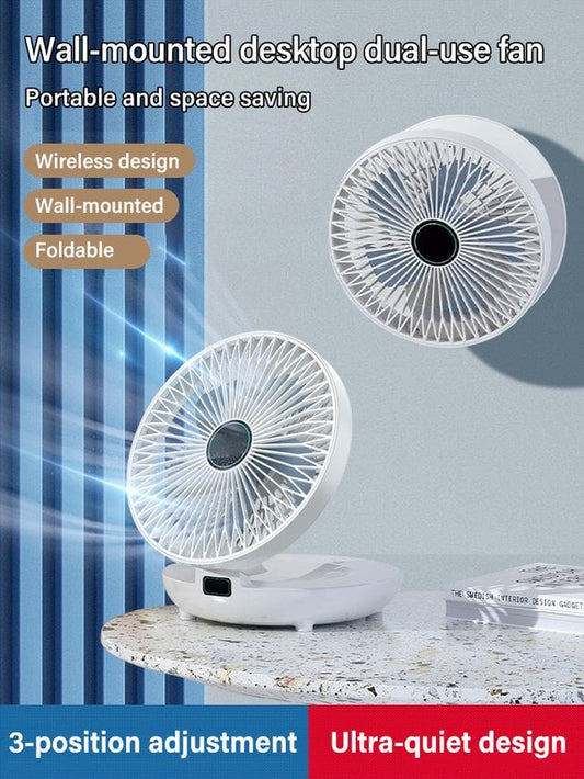 Household dual-use kitchen fan