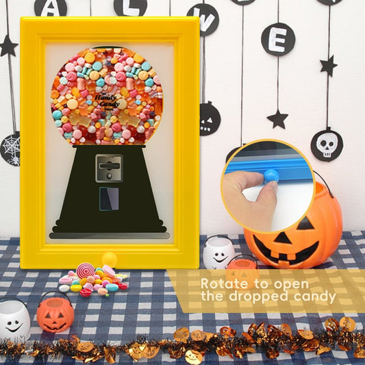🏆Last Day 50% OFF🍬Rare Vintage The Handy Candy Frame - Hanging Candy Machine Art🔥