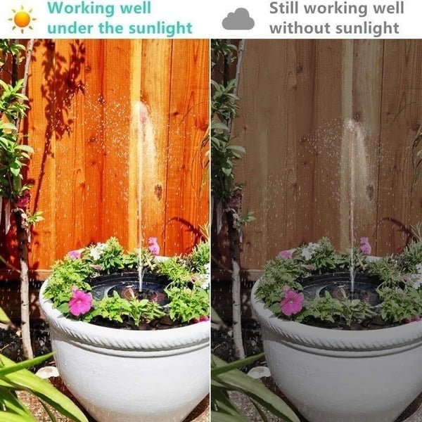 🔥2025 New Upgraded Solar Powered Fountain for Garden