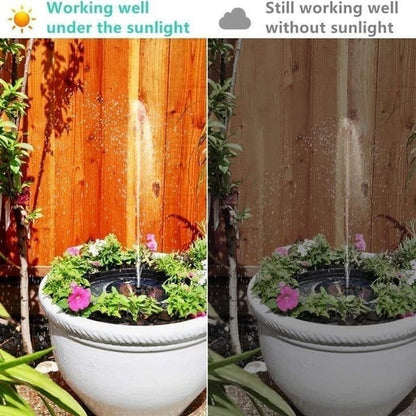 🔥2025 New Upgraded Solar Powered Fountain for Garden