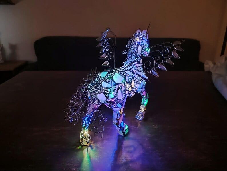 🔥 Horse Figurine Night Light