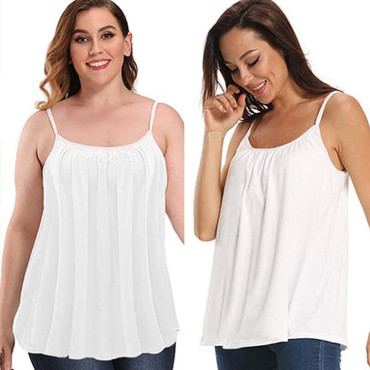 🏆Loose-fitting Tank Top With Built-in Bra