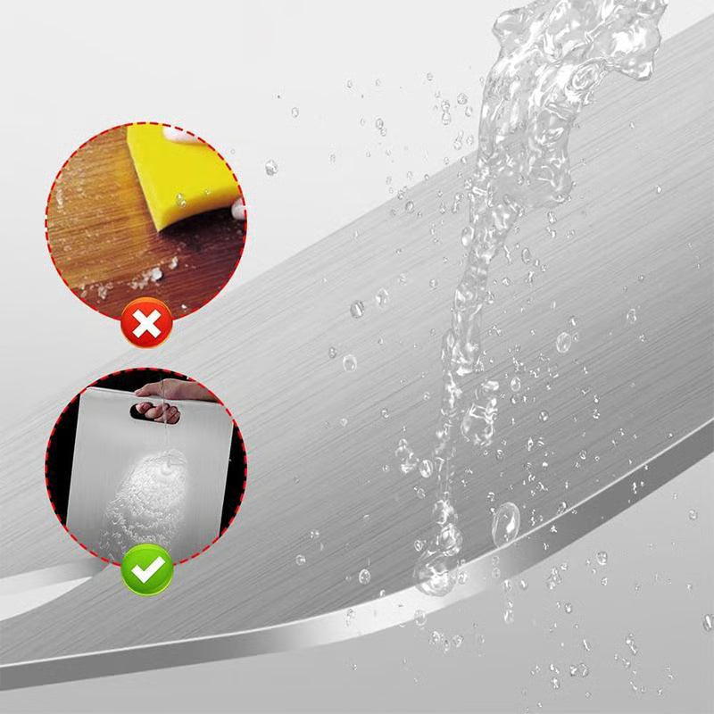 🔥Stainless Steel Double Sided Chopping Board,Best Gifts