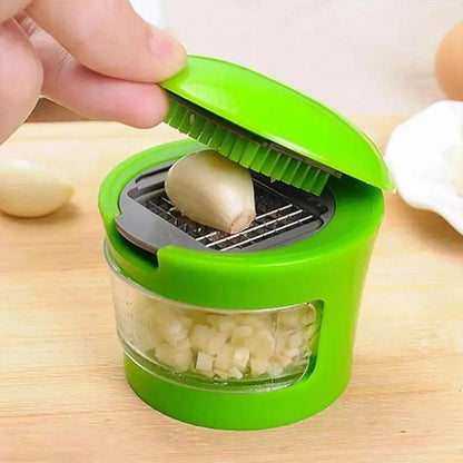 Multifunctional Garlic Press Vegetable Chopper Home Kitchen Gadget