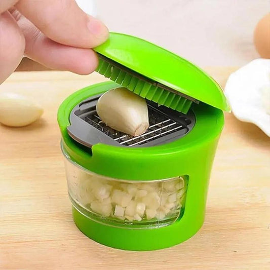 Multifunctional Garlic Press Vegetable Chopper Home Kitchen Gadget