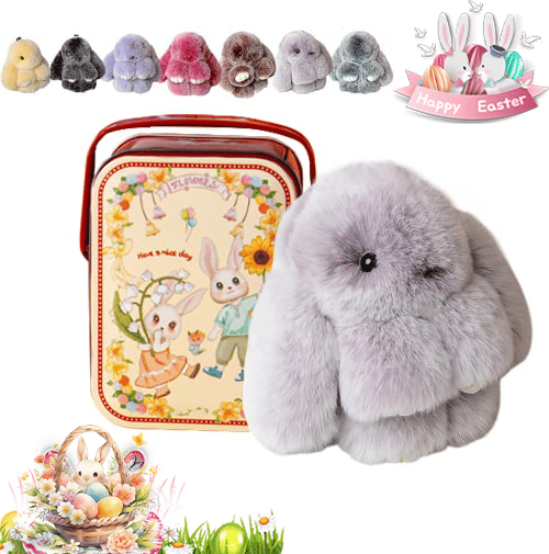 🔥Hot Sale 49% OFF -🐰 Handmade Soft Bunny Charms