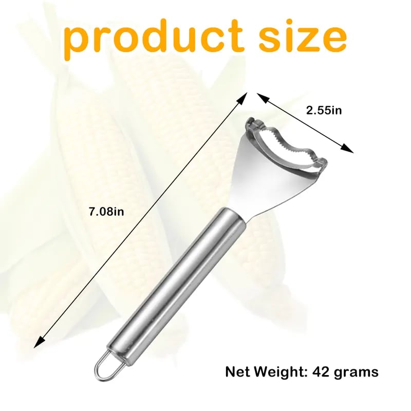 🌽Corn Kernel Peeler – Easy Corn Cob Stripper for Quick Kernel Removal🔥Buy 3 Get 1 Free